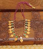 Lovely temple beads necklace