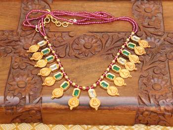 Lovely temple beads necklace 3