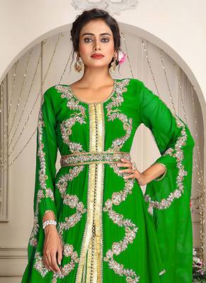 Perrotgreeen designer hand beaded moroccan party wedding kaftan 2