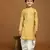 Brown Printed Cotton Printed Dhoti kurta Set for Boys Ethnic Wear