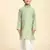 Green Printed Cotton Printed Dhoti kurta Set for Boys Ethnic Wear