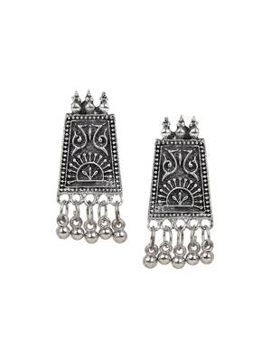 Oxidized Silver Color Choker Necklace Set 5