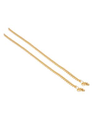 Golden Color Adjustable Anklet 5