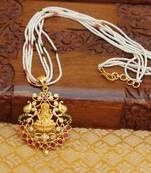 Lovely temple beads necklace