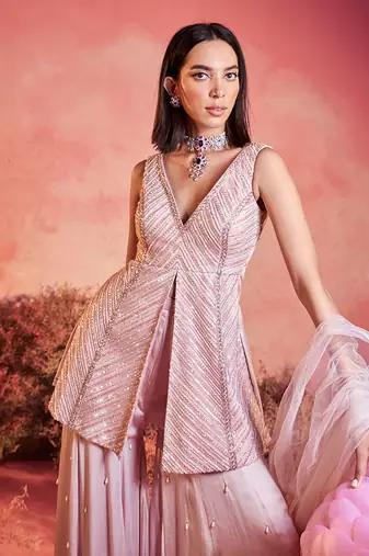 Rubaan sharara set
