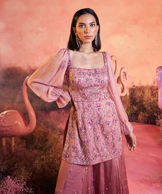 Swan sharara set 3