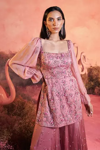 Swan sharara set