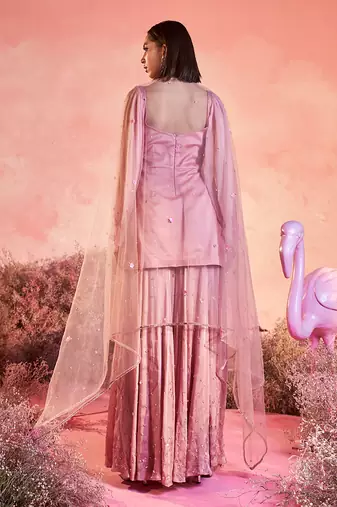 Swan sharara set