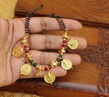 Lovely hand made coin temple necklace 1