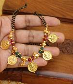 Lovely hand made coin temple necklace