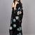 Black sequence georgette saree with un-stiched blouse