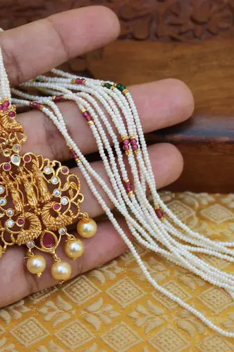 Designer ram parivar pendant