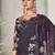 Stylee lifestyle violet pashmina digital printed dress material