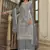 Grey Premium Net Embroidered Traditional Palazzo Suit