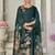 Stylee lifestyle green pashmina digital printed dress material