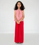 Light pink jacket pant set