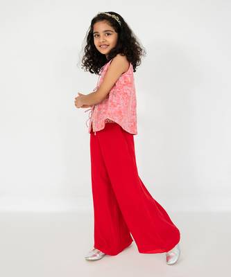 Light pink jacket pant set 3