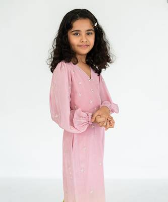 Light pink overlap jumpsuit 4
