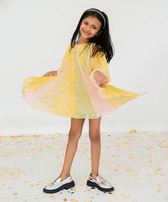 Multicolour short dress 2