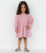 Blush pink short dress