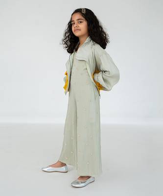 Light mint bomber jacket set 3