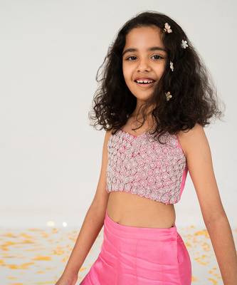 Pink palazzo set 3