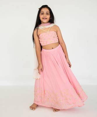 Light pink lehenga set 2