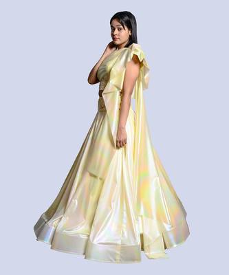 Lemon Yellow Lehenga Set 3