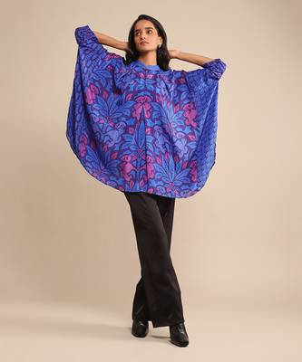 Blue kurti with camisole by RITU KUMAR 2