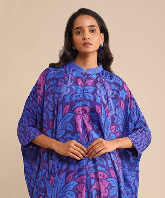 Blue kurti with camisole by RITU KUMAR 5