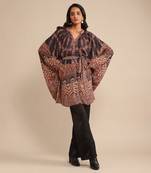 Black printed short kurti By ritu kumar