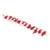 Women pink & white toned embellished hair accessory set