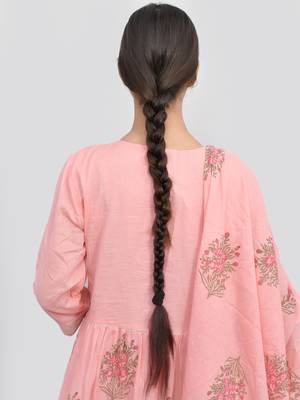 Long hair platter hair extension 2