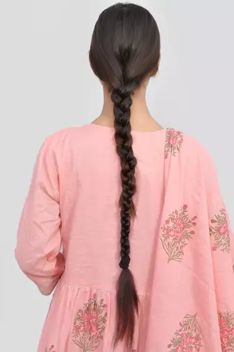 Long hair platter hair extension