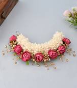 Artificial flower hair vine accessory set