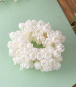 White mogra hair accessory set