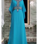 Firozi occasion wear designer kaftan