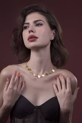 Golden luxe chunky collar 3