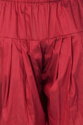 Men's art silk curved dhoti kurta set 4
