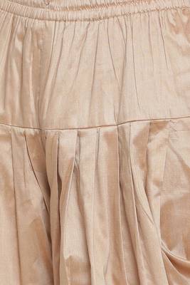 Men's art silk curved dhoti kurta set 5