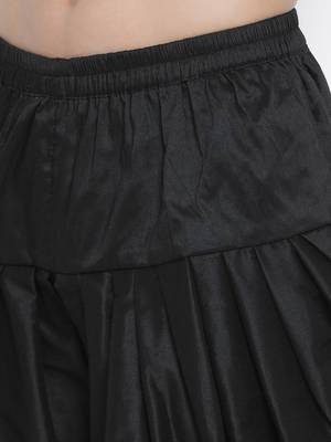 Men's art silk curved dhoti kurta set 5