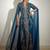 Blue embroidered georgette Kaftan