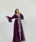 BEADED KAFTAN PLUS SIZE ABAYA