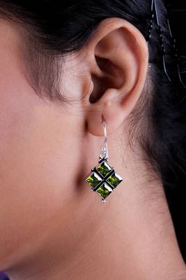 Gilded blossoms earrings 1