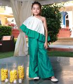 Rangoli revelry top & pants set