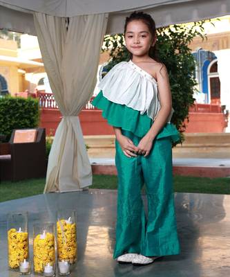 Rangoli revelry top & pants set 2