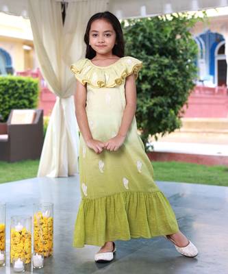 Fairy lights & fireflies maxi dress 1