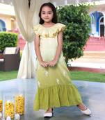 Fairy lights & fireflies maxi dress