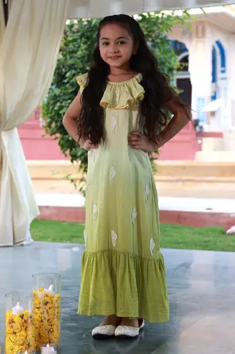 Fairy lights & fireflies maxi dress