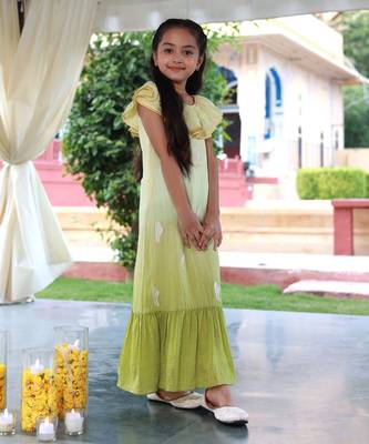 Fairy lights & fireflies maxi dress 3